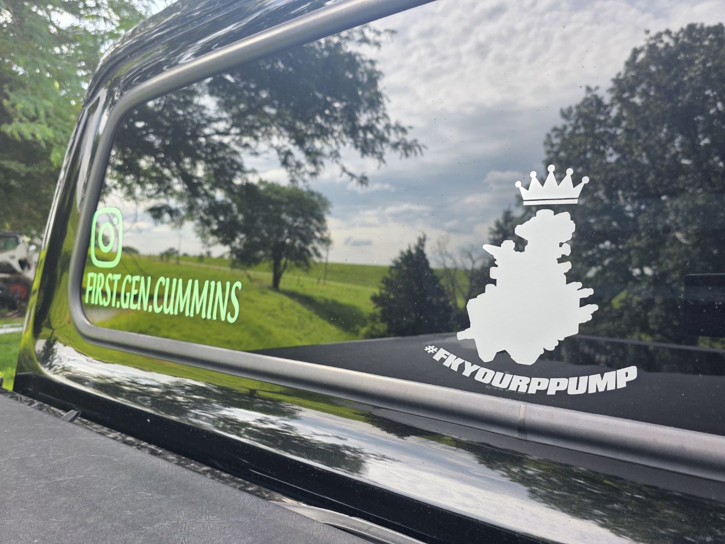 Old School Crew #FKYOURPPUMP Decal