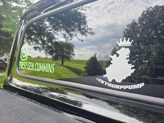 Old School Crew #FKYOURPPUMP Decal